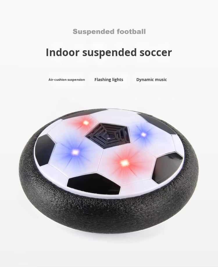 2pcs Manufacturer Supply 18CM Light Music Electric Floating Football Indoor Outdoor Sports Toy Hot Sale for Street Stall Made Plastic